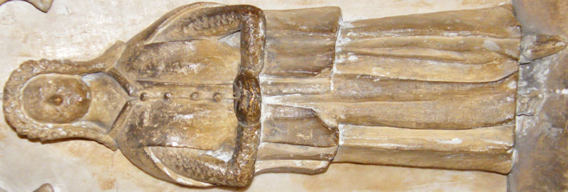 Warwick - St Mary Thomas Beauchamp 1369 and wife Katherine mortimer 1369 weeper